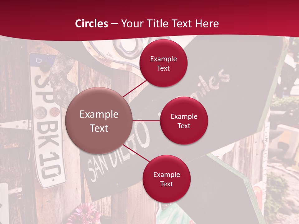 San Diego Town Ghost PowerPoint Template