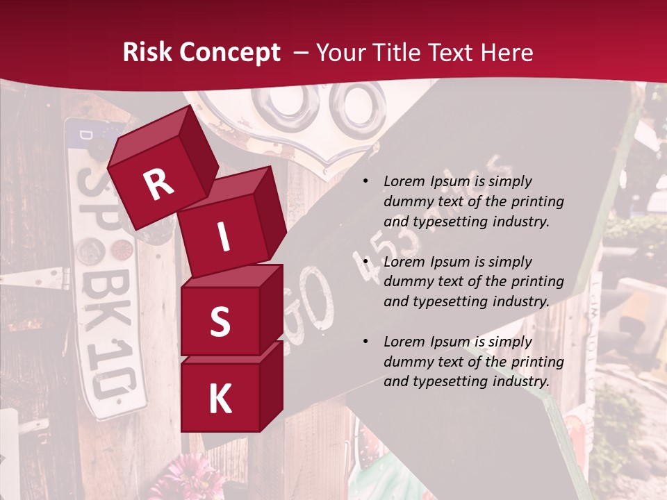 San Diego Town Ghost PowerPoint Template