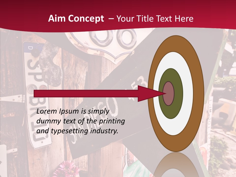 San Diego Town Ghost PowerPoint Template