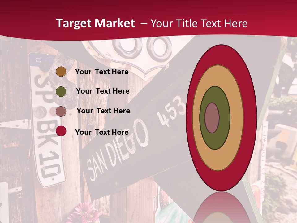 San Diego Town Ghost PowerPoint Template