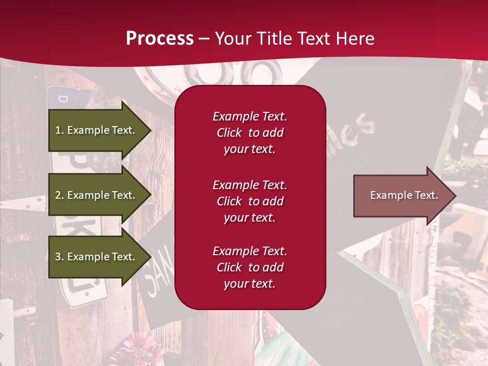 San Diego Town Ghost PowerPoint Template