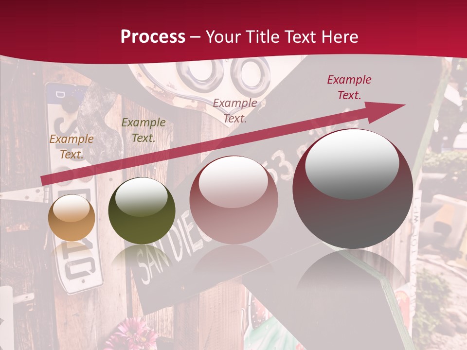 San Diego Town Ghost PowerPoint Template