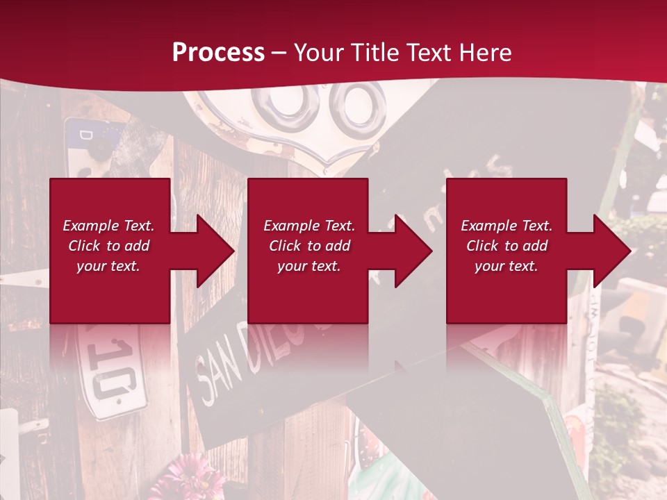 San Diego Town Ghost PowerPoint Template