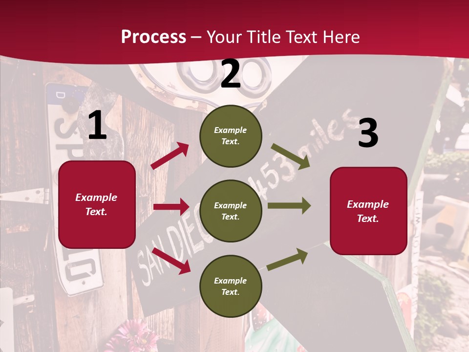 San Diego Town Ghost PowerPoint Template