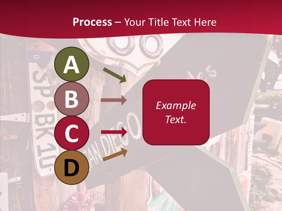 San Diego Town Ghost PowerPoint Template