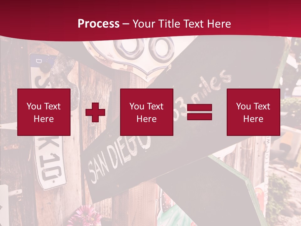 San Diego Town Ghost PowerPoint Template