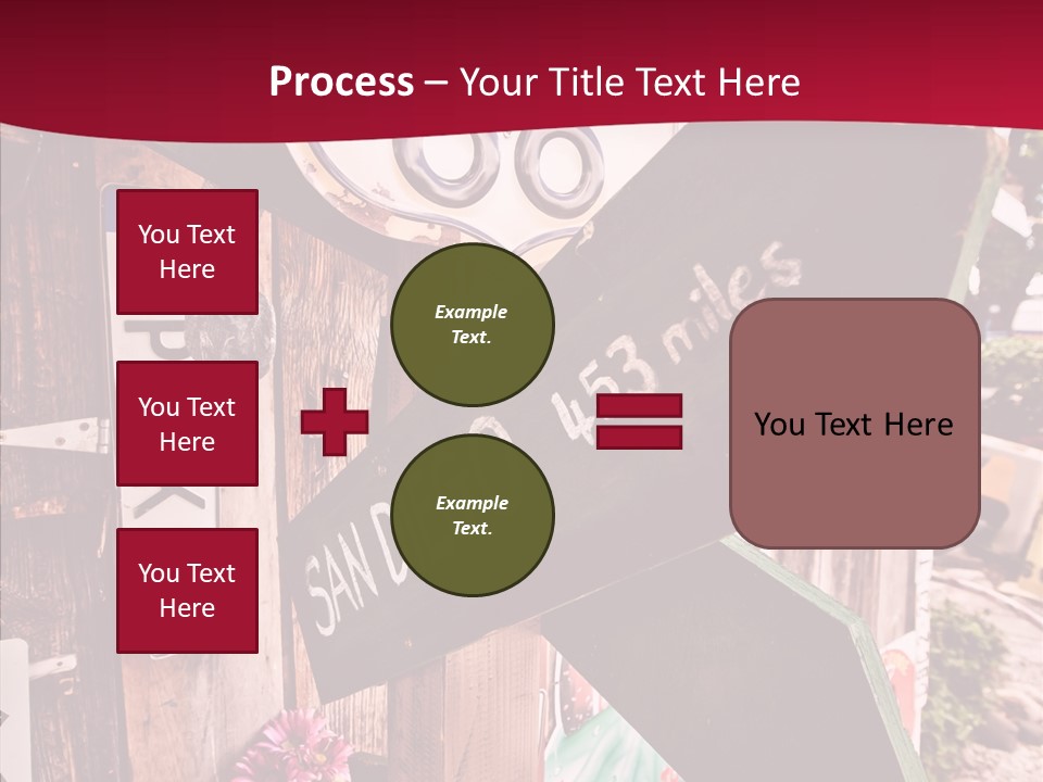San Diego Town Ghost PowerPoint Template