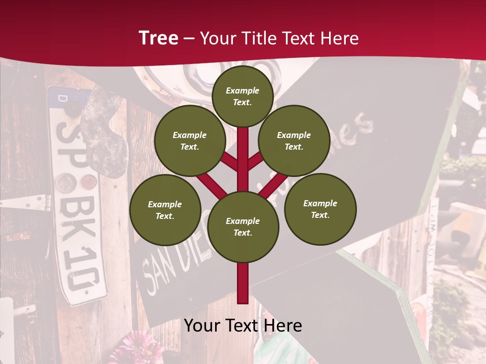 San Diego Town Ghost PowerPoint Template