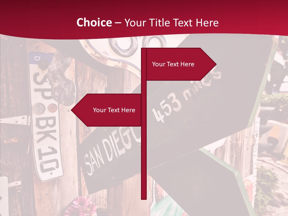 San Diego Town Ghost PowerPoint Template