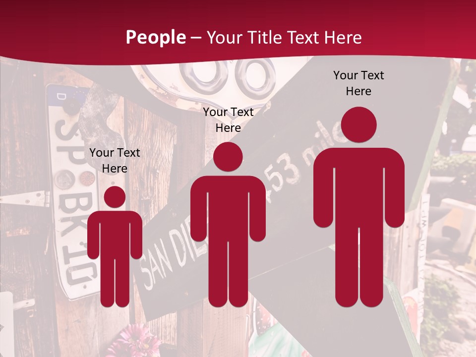 San Diego Town Ghost PowerPoint Template