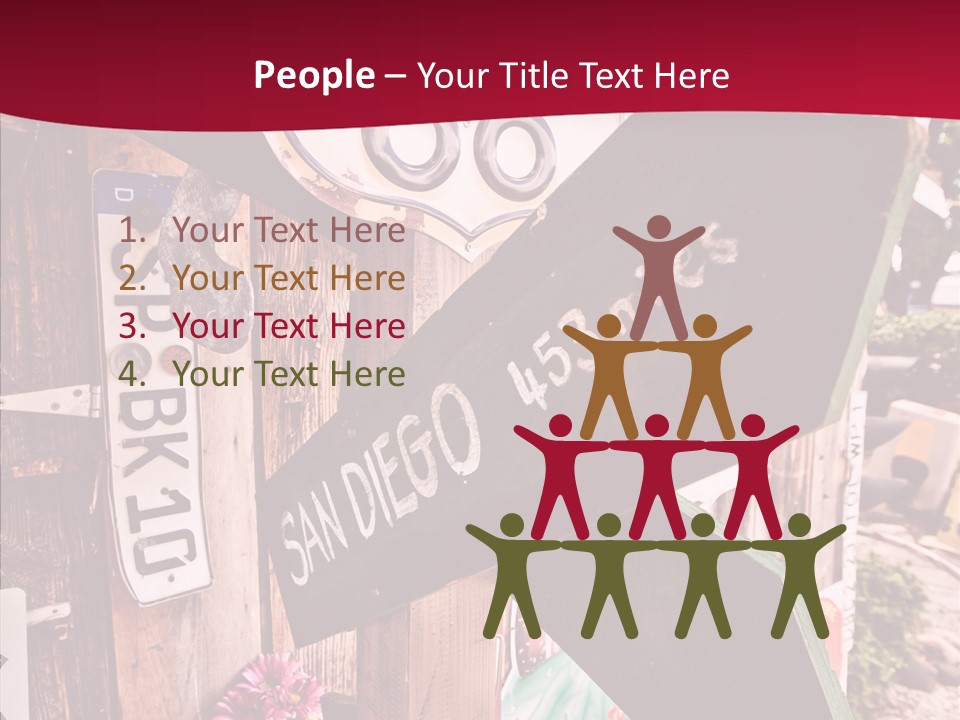 San Diego Town Ghost PowerPoint Template