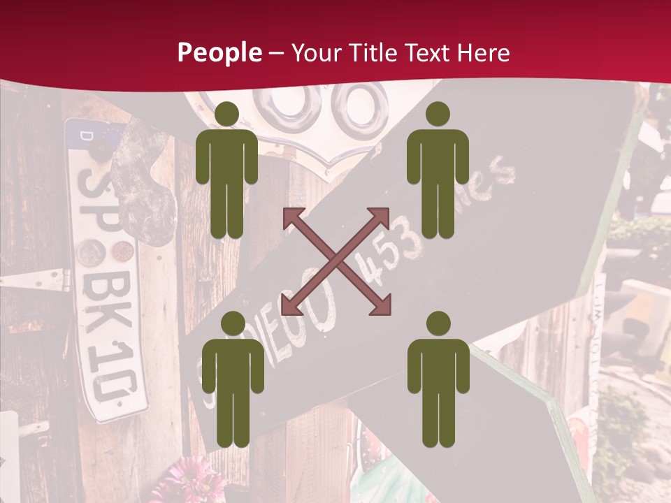 San Diego Town Ghost PowerPoint Template