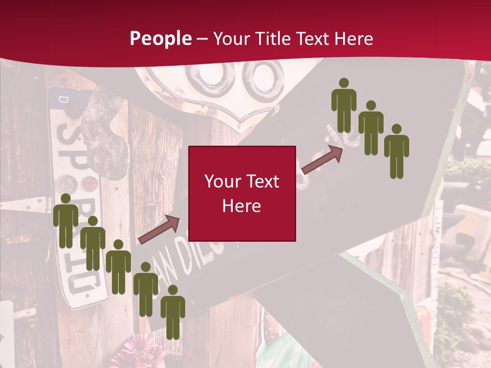 San Diego Town Ghost PowerPoint Template