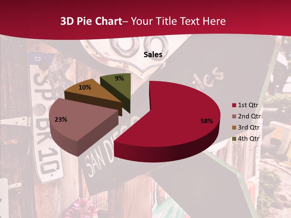San Diego Town Ghost PowerPoint Template