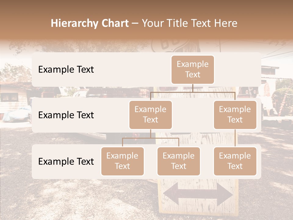 Route Station Petrol PowerPoint Template