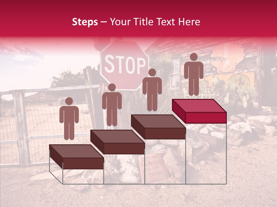 Abandoned Drive Garage PowerPoint Template