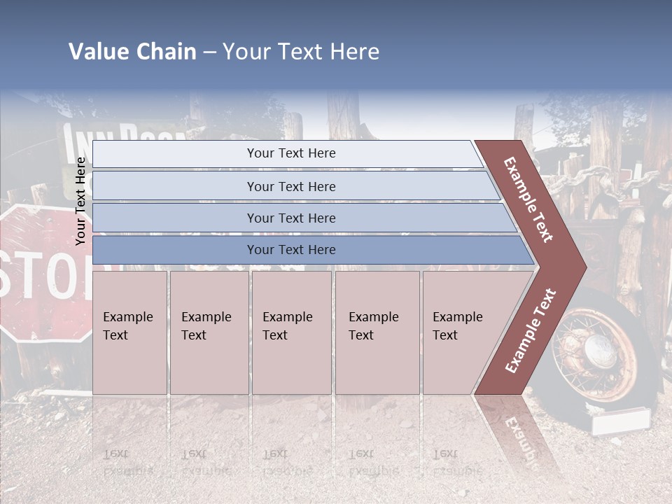 Stop Usa Old Fashioned PowerPoint Template