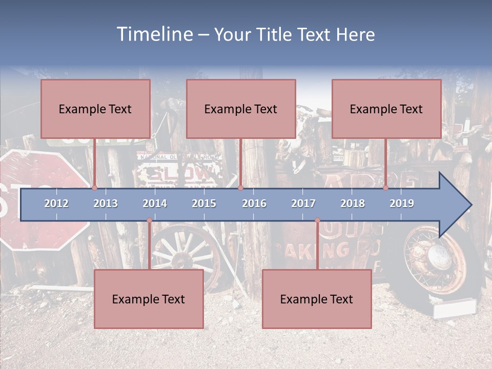 Stop Usa Old Fashioned PowerPoint Template