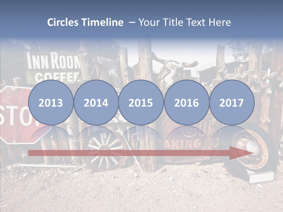 Stop Usa Old Fashioned PowerPoint Template