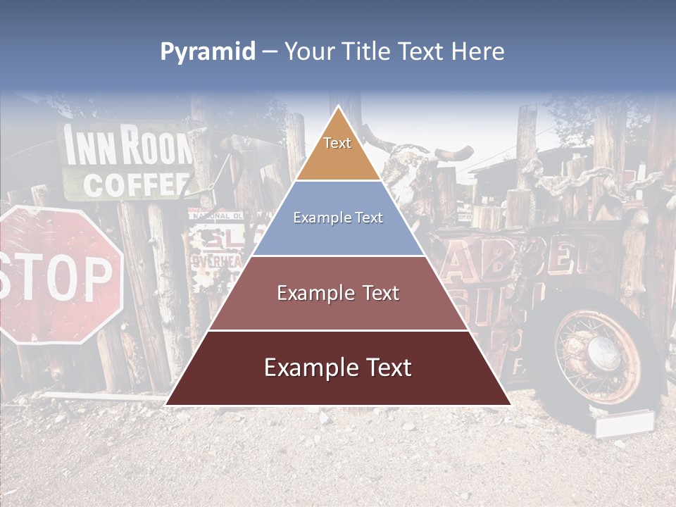 Stop Usa Old Fashioned PowerPoint Template