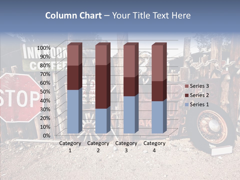 Stop Usa Old Fashioned PowerPoint Template