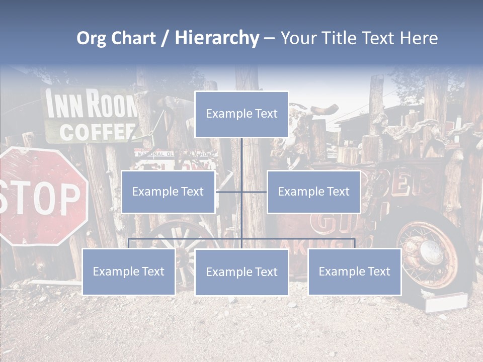 Stop Usa Old Fashioned PowerPoint Template