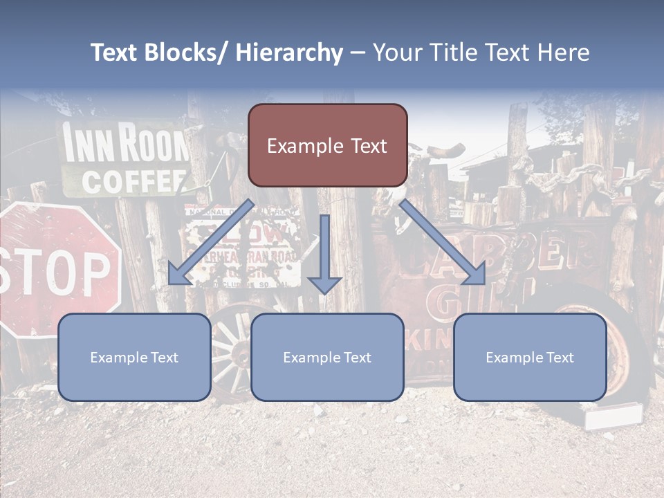 Stop Usa Old Fashioned PowerPoint Template