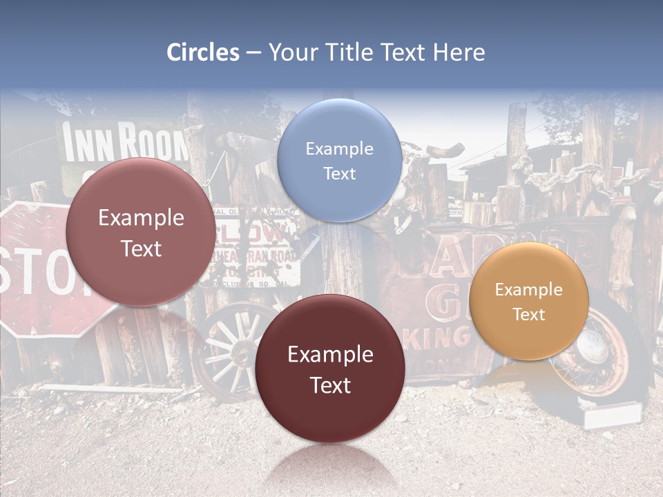 Stop Usa Old Fashioned PowerPoint Template