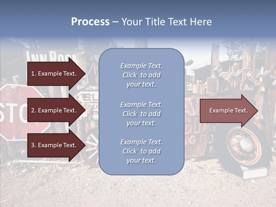 Stop Usa Old Fashioned PowerPoint Template