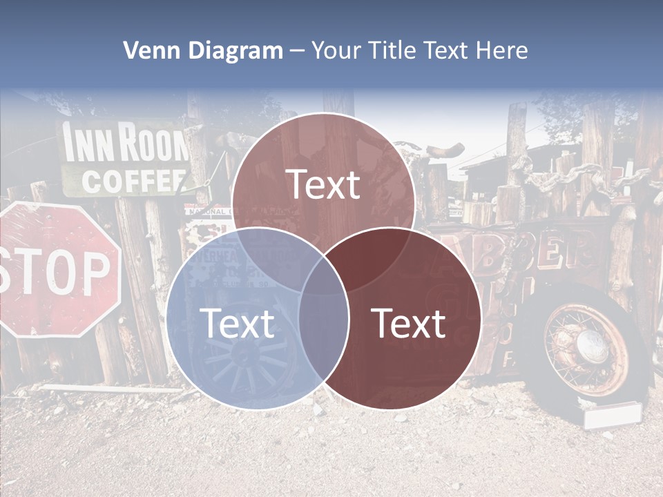 Stop Usa Old Fashioned PowerPoint Template