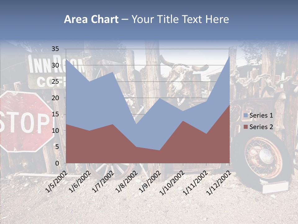 Stop Usa Old Fashioned PowerPoint Template