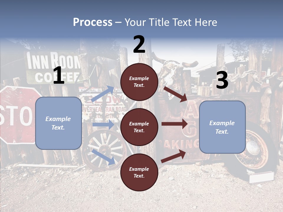 Stop Usa Old Fashioned PowerPoint Template