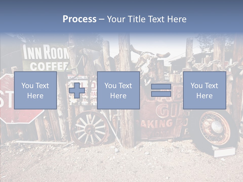 Stop Usa Old Fashioned PowerPoint Template