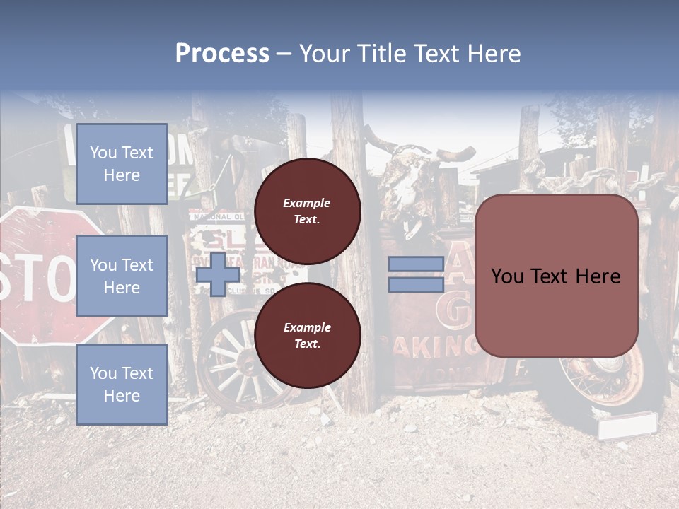 Stop Usa Old Fashioned PowerPoint Template