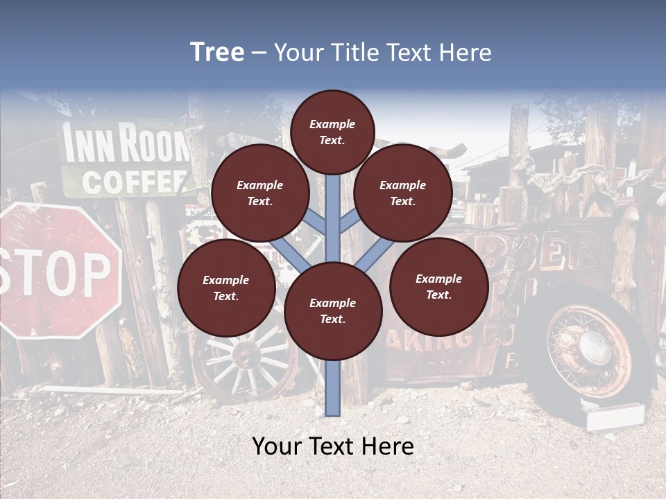 Stop Usa Old Fashioned PowerPoint Template