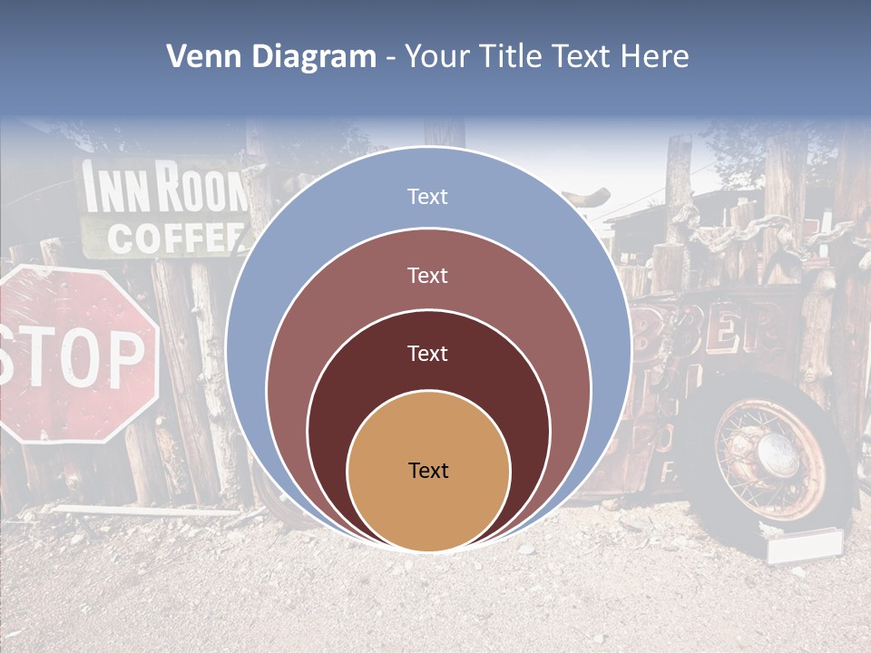 Stop Usa Old Fashioned PowerPoint Template