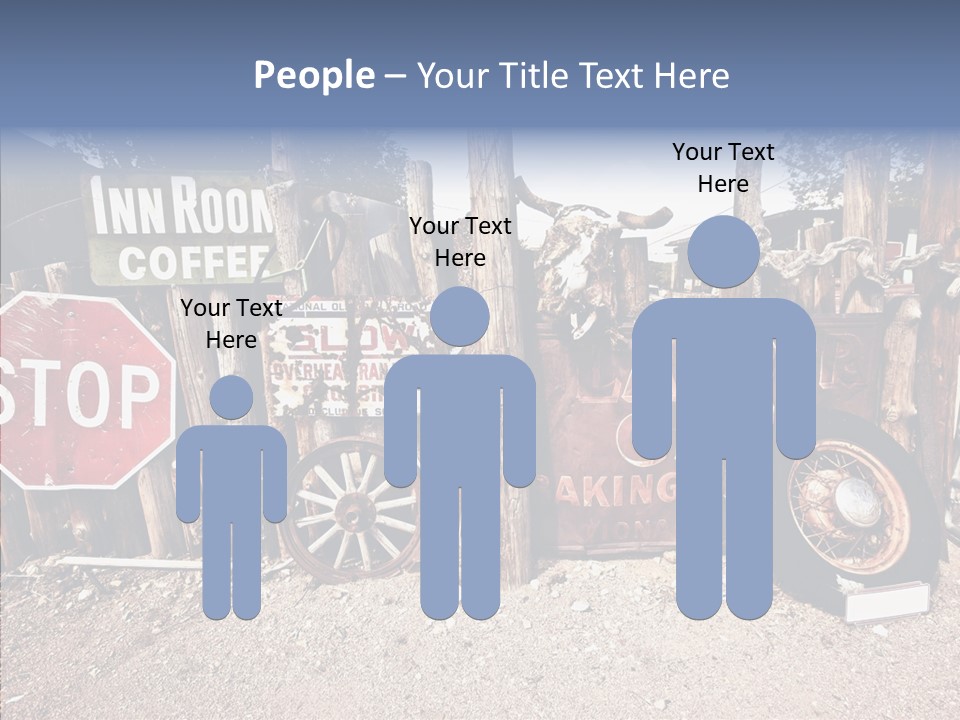 Stop Usa Old Fashioned PowerPoint Template