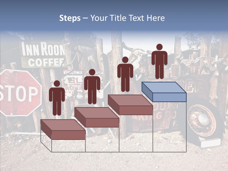 Stop Usa Old Fashioned PowerPoint Template