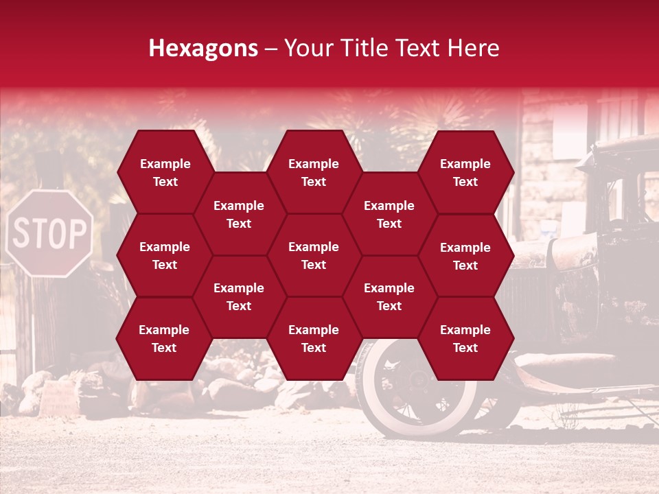 Traffic Gasoline America PowerPoint Template