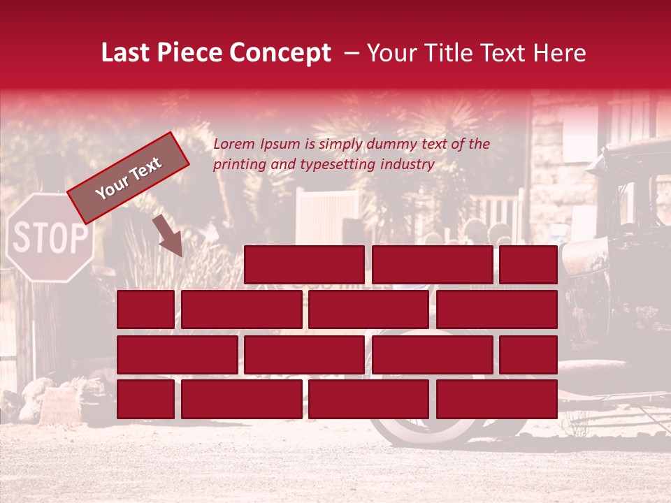 Traffic Gasoline America PowerPoint Template