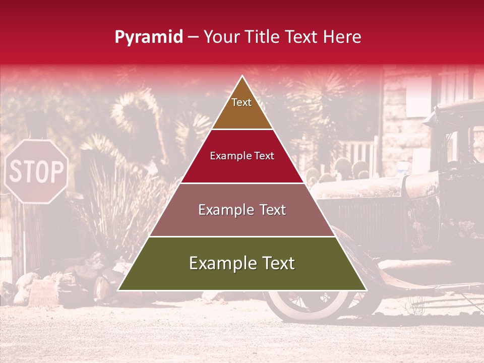 Traffic Gasoline America PowerPoint Template