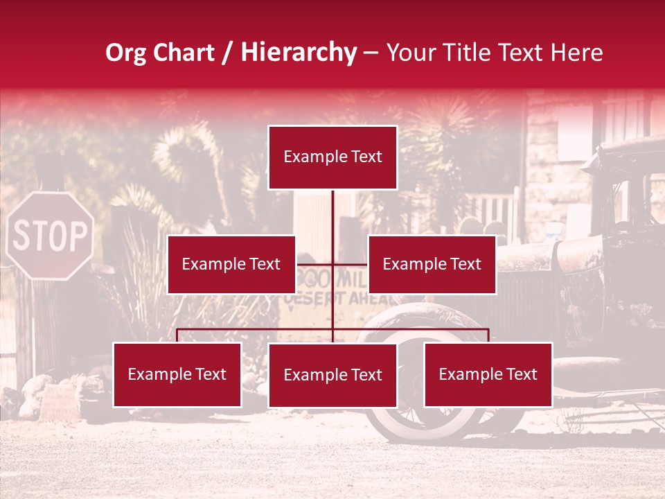 Traffic Gasoline America PowerPoint Template