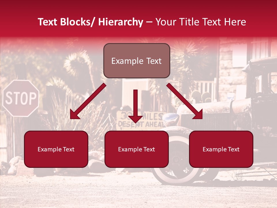 Traffic Gasoline America PowerPoint Template