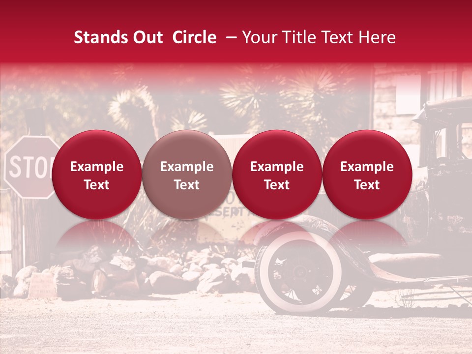 Traffic Gasoline America PowerPoint Template