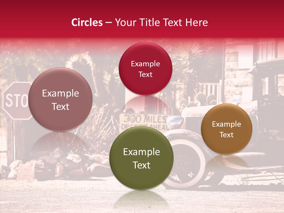 Traffic Gasoline America PowerPoint Template