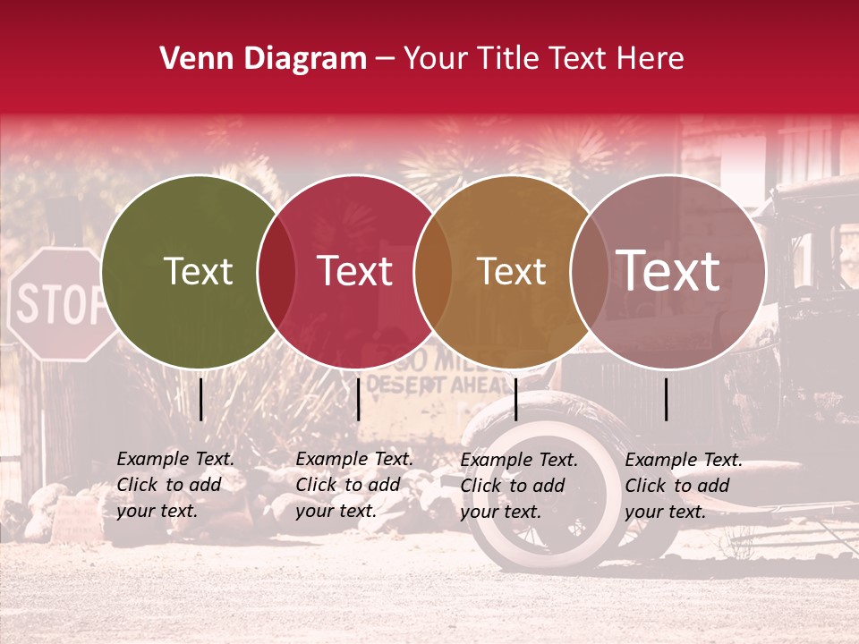 Traffic Gasoline America PowerPoint Template