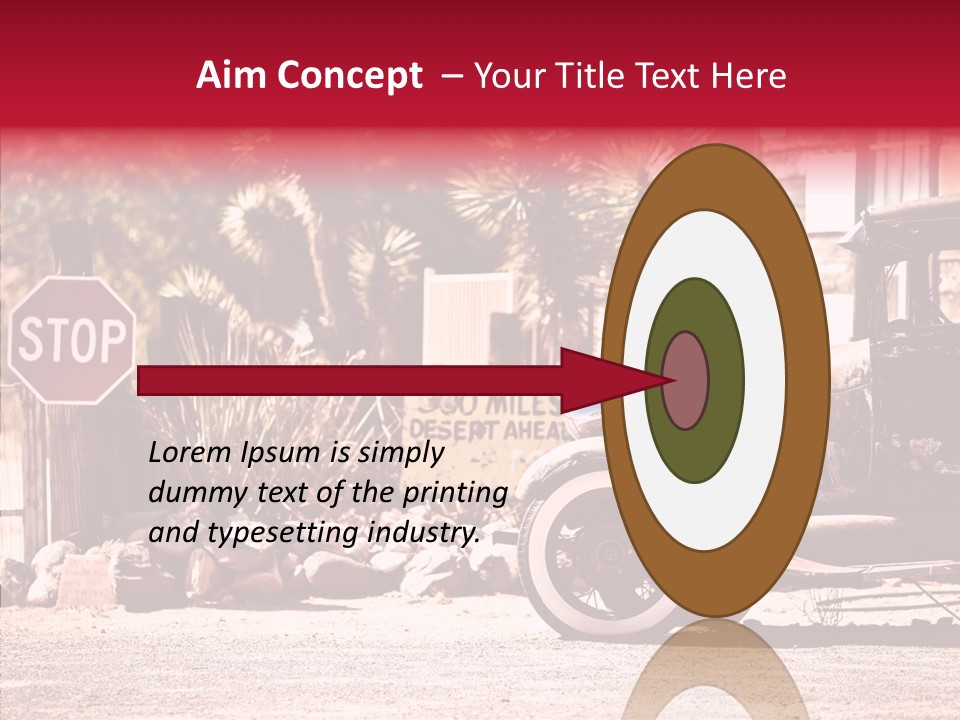 Traffic Gasoline America PowerPoint Template