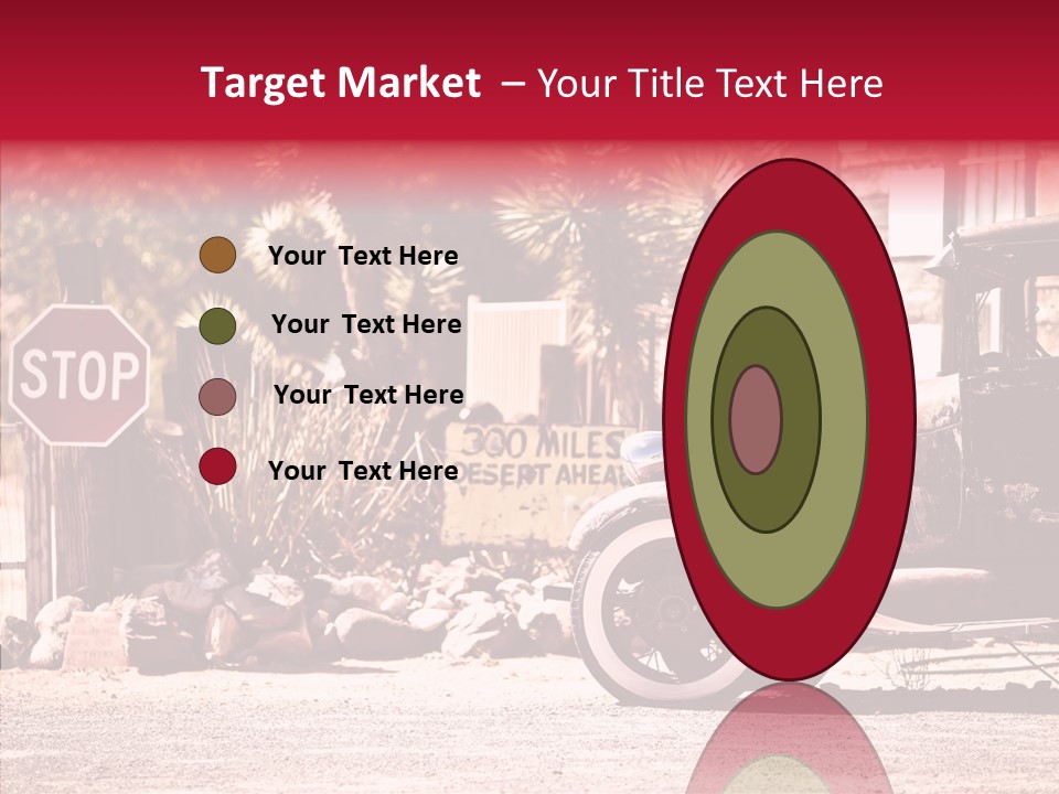 Traffic Gasoline America PowerPoint Template