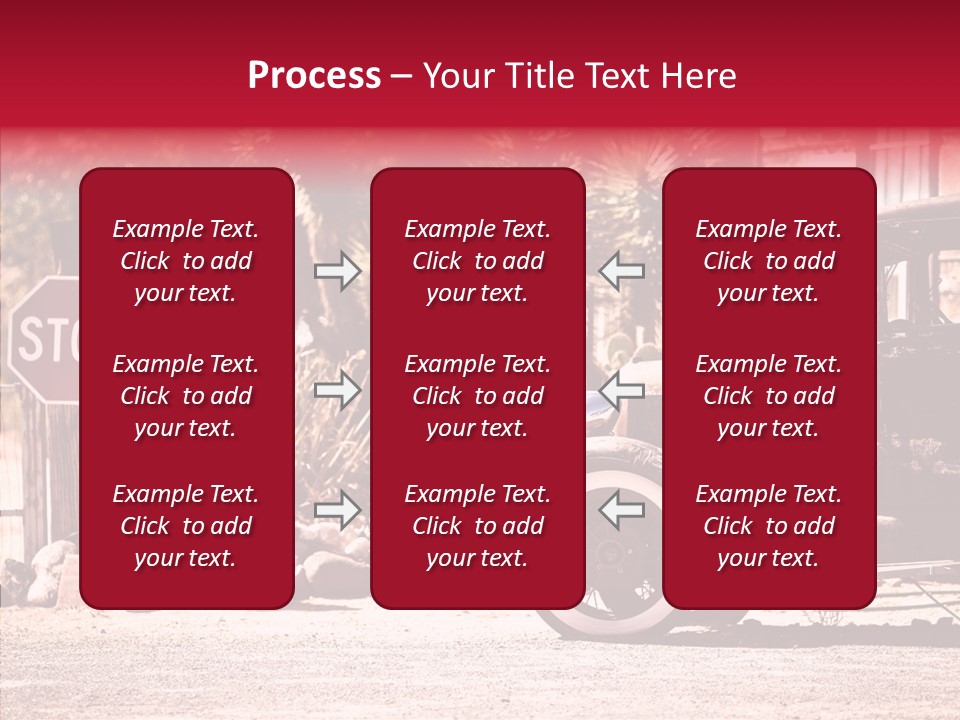 Traffic Gasoline America PowerPoint Template