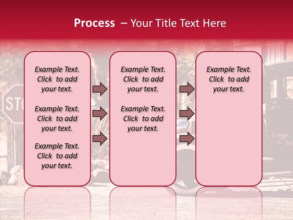 Traffic Gasoline America PowerPoint Template